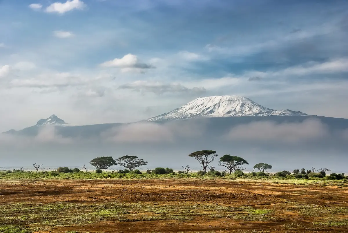 Kilimanjaro from Amboseli in Kenya