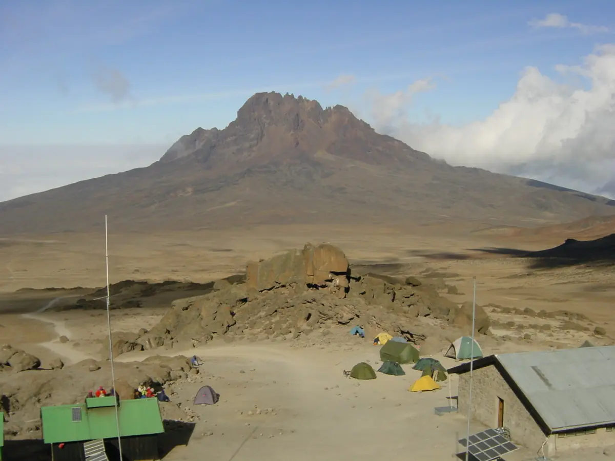 Mawenzi seen from Kibo Hut